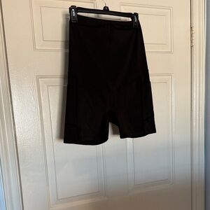 Women's Black Athletic Shorts